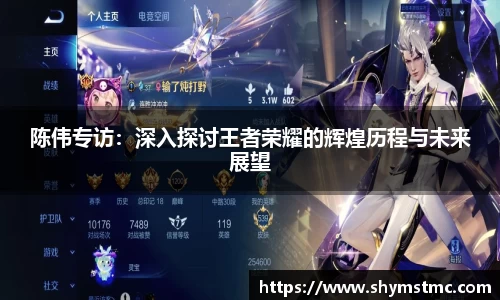 陈伟专访:深入探讨王者荣耀的辉煌历程与未来展望